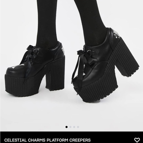 Celestial creepers platform FAIRY MAGIC shoes The Grave Girls - Picture 9 of 13